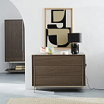 Комод из серого дуба Sawada Gray Oak Chest of Drawers варинант исполнения - 7 | Loft Concept в Рязани