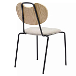 Стул с мягким сиденьем Stool Loft Light Brown варинант исполнения - 3 | Loft Concept в Рязани