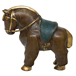 Статуэтка из бронзы в виде лошади Animals Bronze варинант исполнения - 2 | Loft Concept в Рязани