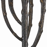 Торшер с цилиндрическим абажуром на каркасе в виде корня растения Curling Light варинант исполнения - 1 | Loft Concept в Рязани