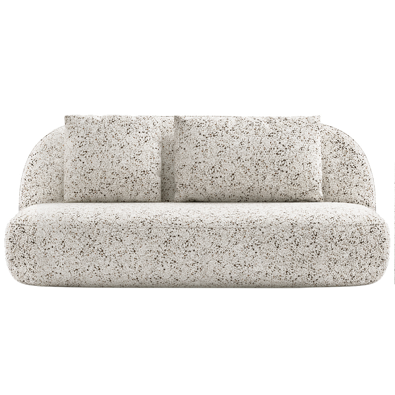 Двухместный диван Orus Белый в Рязани | Loft Concept 