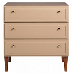 Комод бежевый из массива бука с 3-мя ящиками Wenge Light варинант исполнения - 2 | Loft Concept в Рязани
