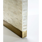 Приставной столик BONE INLAY SIDE TABLE-Cream варинант исполнения - 2 | Loft Concept в Рязани