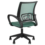 Офисное кресло с основанием из черного пластика Desk chairs Green варинант исполнения - 5 | Loft Concept в Рязани