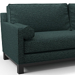 Мебельная ткань Шенилл темно-зеленый цвет 138 см T4-39 варинант исполнения - 2 | Loft Concept в Рязани