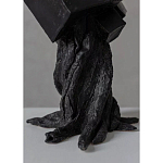 Скульптура «Окаменелый рост», Черный объект варинант исполнения - 3 | Loft Concept в Рязани
