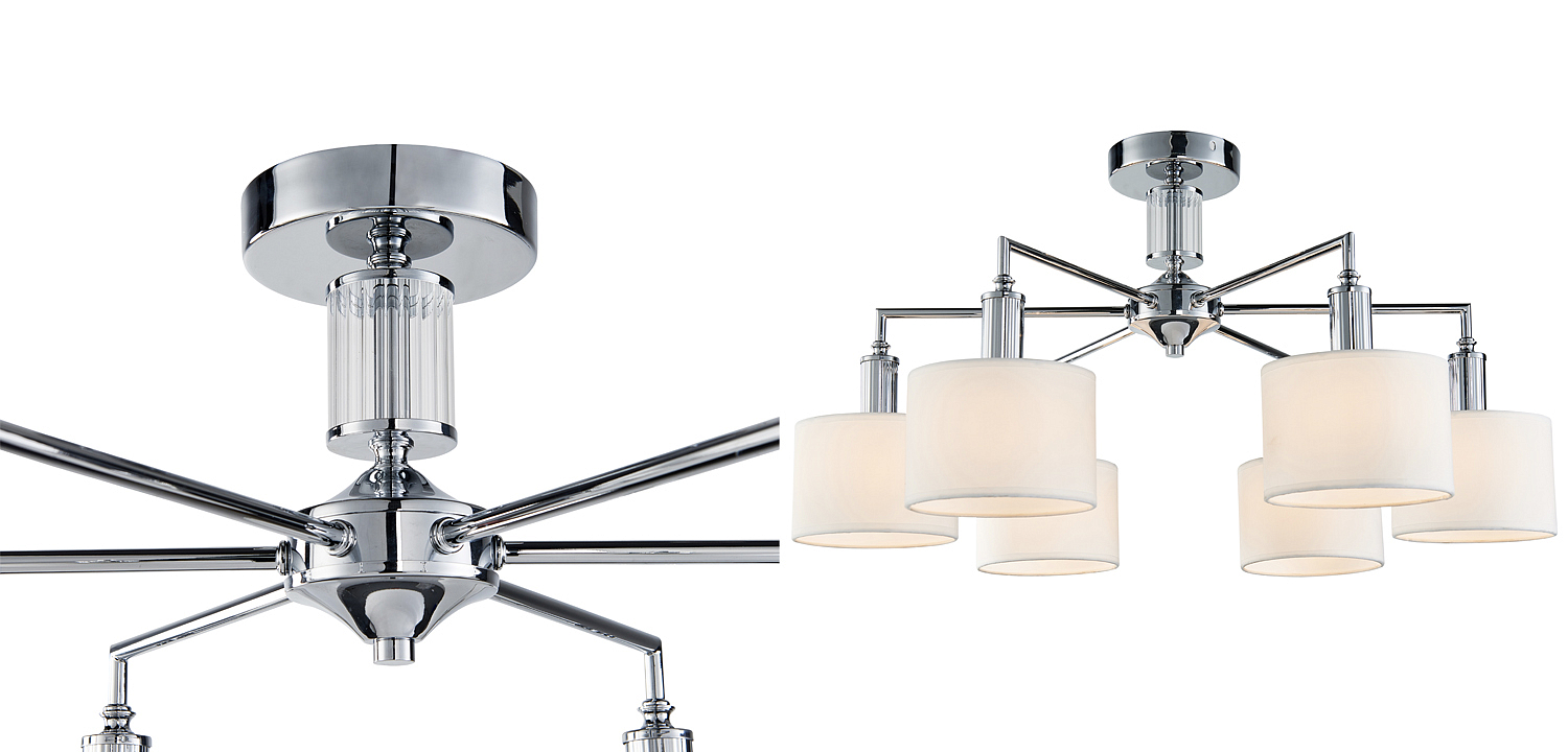 Люстра Laurent Chandelier white 65 Люстра Laurent Chandelier white 65 - Loft-Concept в Рязани
