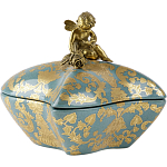 Фарфоровая шкатулка Angel with a rose варинант исполнения - 2 | Loft Concept в Рязани