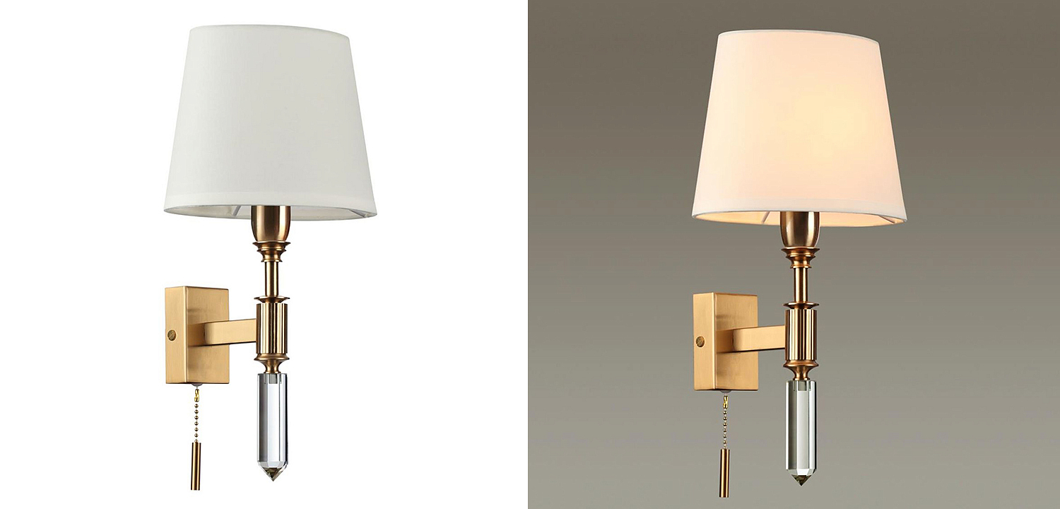 Бра Ramona White Wall Lamp Бра Ramona White Wall Lamp - Loft-Concept в Рязани