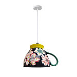 Подвесные светильники в виде чаши с цветочным орнаментом Flower Reversal варинант исполнения - 3 | Loft Concept в Рязани