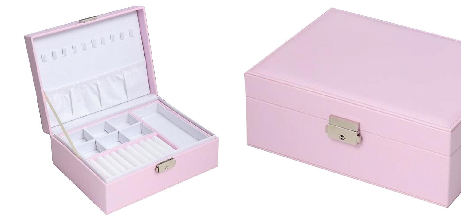 Шкатулка Gulizar Jewerly Organizer Box pink Шкатулка Gulizar Jewerly Organizer Box pink - Loft-Concept в Рязани