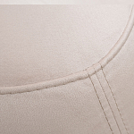 Кресло без подлокотников бежевое с принтом Macrocosm варинант исполнения - 4 | Loft Concept в Рязани