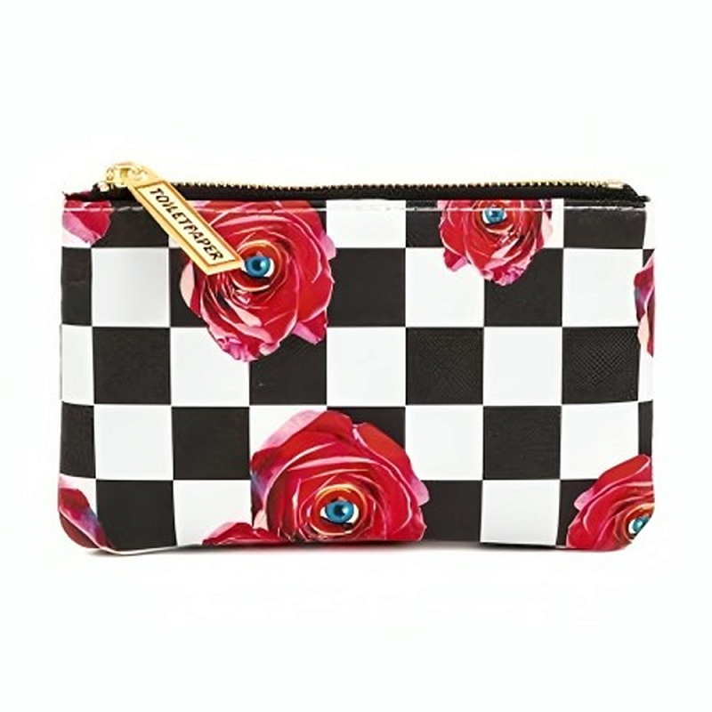 Кошелек Seletti Roses on Chest Белый Черный Розовый Кошелек Seletti Roses on Chest Белый Черный Розовый в Рязани | Loft Concept