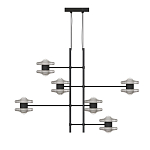 Каркасная люстра Balance варинант исполнения - 2 | Loft Concept в Рязани