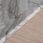 Тумба под телевизор с мраморной столешницей Uniqueness Marble варинант исполнения - 5 | Loft Concept в Рязани