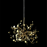 Подвесной светильник с металлическими круглыми элементами Terzani Argent варинант исполнения - 7 | Loft Concept в Рязани