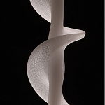 Люстра с белым скрученным плафоном Golden Swirl варинант исполнения - 6 | Loft Concept в Рязани