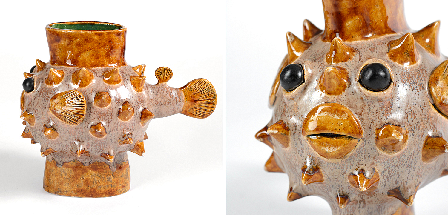 Ваза Puffer Fish Vase Ваза Puffer Fish Vase - Loft-Concept в Рязани
