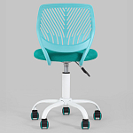 Яркий компьютерный стул Tropica Turquoise варинант исполнения - 4 | Loft Concept в Рязани