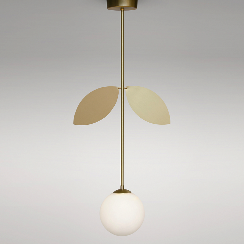 Люстра Areti Plant Pendant Золотой Белый Люстра Areti Plant Pendant Золотой Белый в Рязани | Loft Concept