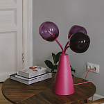 Настольная лампа Wild Grape pink варинант исполнения - 6 | Loft Concept в Рязани