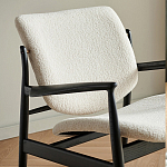 Кресло с каркасом и ножками из древесины и мягкими сиденьем и спинкой Venice варинант исполнения - 8 | Loft Concept в Рязани