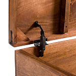 Деревянный сундук из массива манго Mango Wooden Chest Brown варинант исполнения - 3 | Loft Concept в Рязани