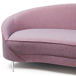 Диван Paulet Sofa Сиреневое Букле варинант исполнения - 4 | Loft Concept в Рязани