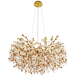 Люстра с хрустальными подвесками Fairytree Gold Crystal Chandelier 10 варинант исполнения - 2 | Loft Concept в Рязани