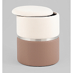 Пуф Mauldine с ящиком светло-коричневый с экокожей варинант исполнения - 2 | Loft Concept в Рязани