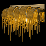 Бра с металлическими дугами и цепочками 33 см Atlantis Chain варинант исполнения - 12 | Loft Concept в Рязани