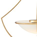 Люстра золотая светодиодная Graduated Bell варинант исполнения - 1 | Loft Concept в Рязани