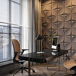 Гипсовая 3D панель с принтографией PM-22 варинант исполнения - 3 | Loft Concept в Рязани