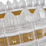 Люстра круглая с декоративными элементами в виде лепестков Round Light Flashing варинант исполнения - 7 | Loft Concept в Рязани