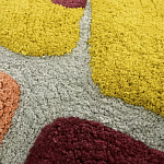 Чехол на подушку с рисунком горчичного цвета Elan Textured варинант исполнения - 6 | Loft Concept в Рязани