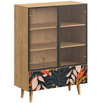 Витрина с изображением на дверцах Elise Cupboard варинант исполнения - 11 | Loft Concept в Рязани