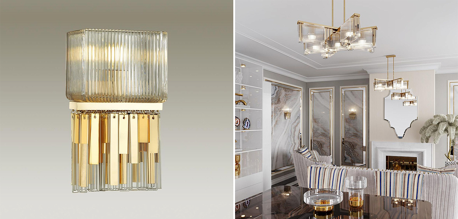 Бра Madelen Gold Wall Lamp Бра Madelen Gold Wall Lamp - Loft-Concept в Рязани