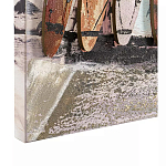 Панно декоративное в морском стиле Seascape and Surfing I варинант исполнения - 3 | Loft Concept в Рязани