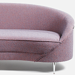 Диван Paulet Sofa Сиреневое Букле варинант исполнения - 1 | Loft Concept в Рязани