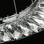 Люстра круглая с прозрачной хрустальной рамкой Maude Crystal Light варинант исполнения - 11 | Loft Concept в Рязани