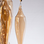 Подвесная люстра с ветвистым каркасом Sconce Caramel варинант исполнения - 2 | Loft Concept в Рязани