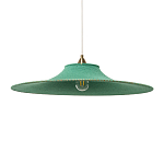 Подвесной вязаный зеленый светильник «Токио»  варинант исполнения - 1 | Loft Concept в Рязани