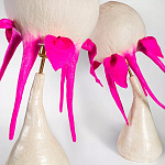 Торшер фуксия «Цветы из снов»  варинант исполнения - 2 | Loft Concept в Рязани