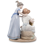 Статуэтка фарфоровая Девочки с собачками Charming Statuette варинант исполнения - 3 | Loft Concept в Рязани