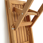 Деревянная скамья складная Jerome Wood Bench варинант исполнения - 4 | Loft Concept в Рязани