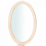 Овальное настольное зеркало бежевое Interiors Romance варинант исполнения - 1 | Loft Concept в Рязани