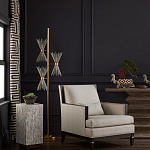 Торшер с абажурами из тонких металлических палочек Wild Thorns варинант исполнения - 4 | Loft Concept в Рязани