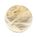 Бра в форме диска из натурального камня Cryptocrystalline Stone варинант исполнения - 1 | Loft Concept в Рязани