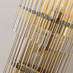 Бра с золотистым основанием и прозрачными трубками Nembus варинант исполнения - 5 | Loft Concept в Рязани