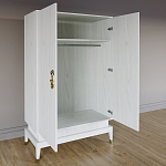 Платяной шкаф Elsa Dreams White с 2-мя фасадами варинант исполнения - 1 | Loft Concept в Рязани